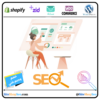 انشاء وتصميم متجر او موقع الكتروني وربطه في جميع خدمات Google وارشفته SEO🌟(وودبريس-سلة-زد-برمجة)